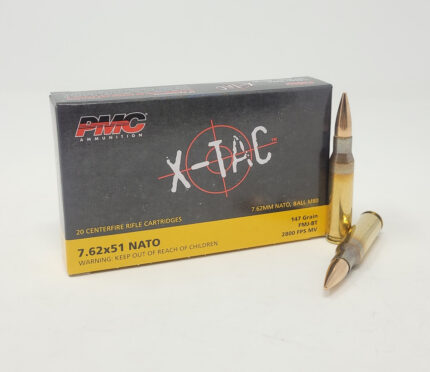 PMC Ammunition X-Tac Brass 5.56 NATO 55-Grain 20-Rounds F... PMC Ammunition X-Tac Brass 5.56 NATO 55-Grain 20-Rounds F...