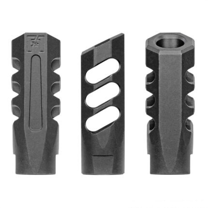 F-1 Firearms Angle Faced Compensating Muzzle Brake (5.56/.223)