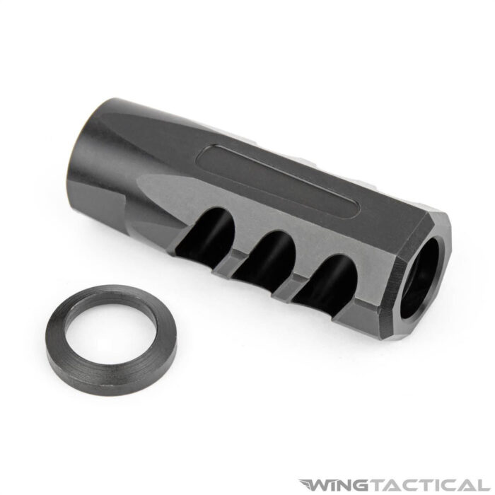 F-1 Firearms Flat Faced Compensating Muzzle Brake (5.56/.223)